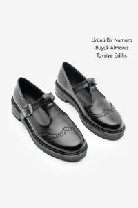 Kadın Loafer Günlük Ayakkabı Titra - Siyah