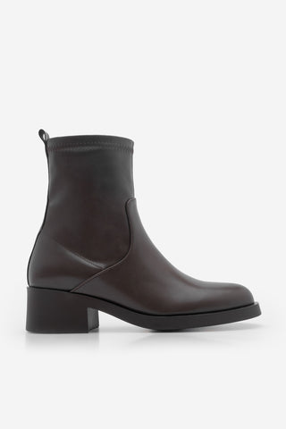 Kadın Topuklu Günlük Bot Befor - Kahve