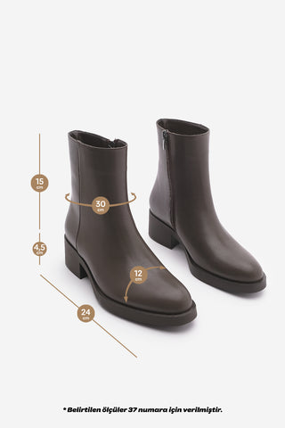 Kadın Günlük Bot Huna - Kahve