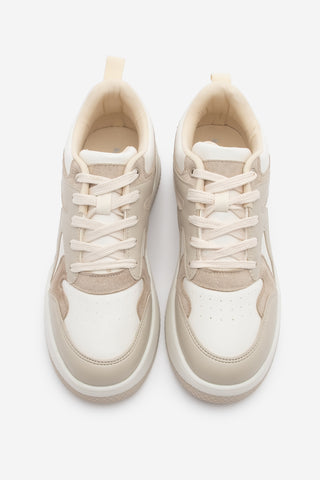 Kadın Sneaker  Spor Ayakkabı Aryan - Bej
