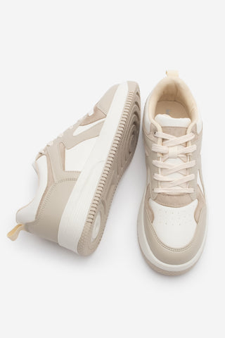 Kadın Sneaker  Spor Ayakkabı Aryan - Bej