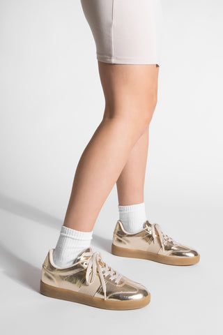 Kadın Sneaker Spor Ayakkabı Penor - Altın