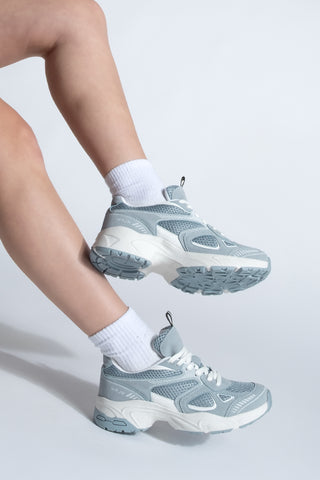 Kadın Sneaker Spor Ayakkabı Sargen - Mavi