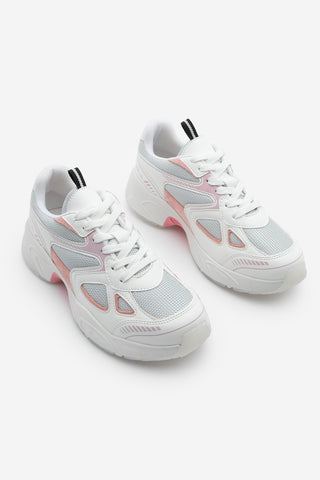 Kadın Sneaker Spor Ayakkabı Yuvez - Pembe