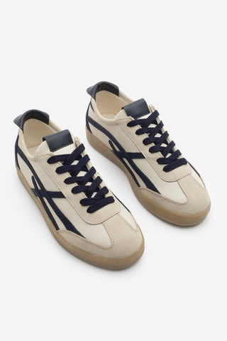 Kadın Sneaker Bağcıklı Spor Ayakkabı Alvena - Lacivert