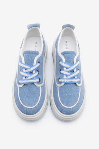 Kadın Sneaker Spor Ayakkabı Rotvi - Mavi Kot