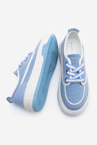 Kadın Sneaker Spor Ayakkabı Rotvi - Mavi Kot