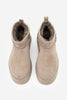 Kadın  İçi Kürklü Bot Tefis - Vizon Süet