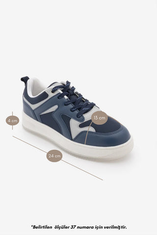 Kadın Sneaker  Spor Ayakkabı Aryan - Lacivert