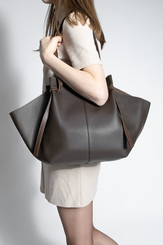 Kadın Omuz Çantası Detvis - Kahve