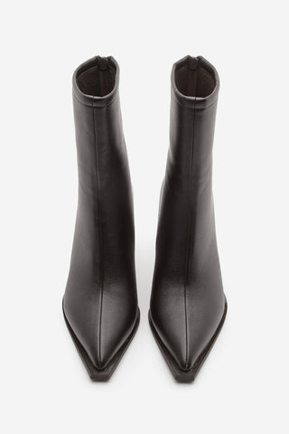 Kadın Topuklu Bot Kikas - Kahve