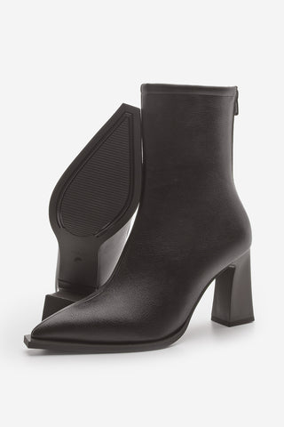 Kadın Topuklu Bot Kikas - Kahve