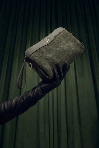 Kadın Clutch & Portföy El Ve Omuz Çantası Faris - Haki