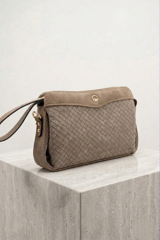 Kadın Clutch & Portföy El Ve Omuz Çantası Faris - Vizon