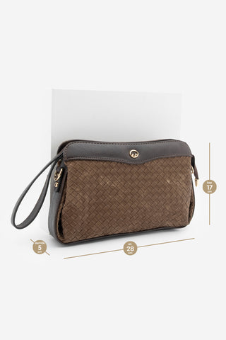 Kadın El Ve Omuz Çantası Faris - Kahve