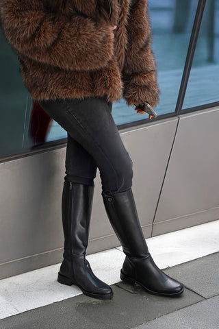 Kadın Günlük Çizme Lindo - Siyah