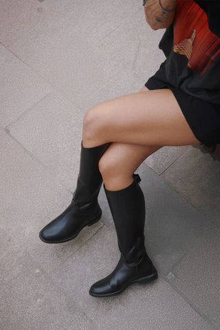 Kadın Günlük Çizme Milana - Siyah