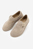 Kadın Hakiki Deri Loafer Günlük Ayakkabı Zepar - Bej Süet