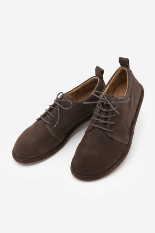 Kadın Hakiki Deri Oxford Ayakkabı Bemor - Kahve Süet