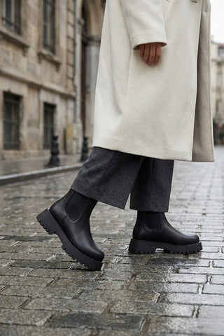 Kadın  Günlük Bot Zemes - Siyah