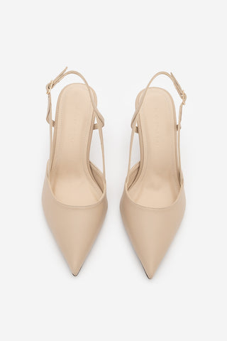 Kadın Klasik Topuklu Ayakkabı Suder - Bej