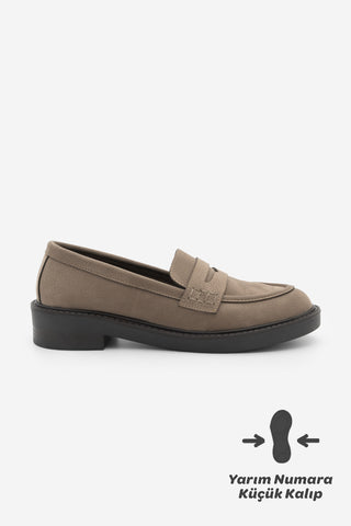 Kadın Loafer Günlük Ayakkabı Andel - Vizon