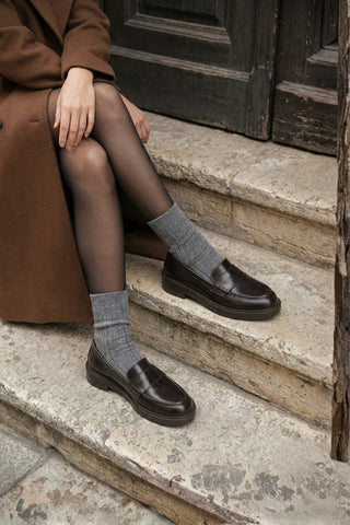 Kadın Loafer Günlük Ayakkabı Fonle - Kahve