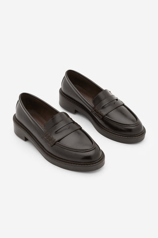 Kadın Loafer Günlük Ayakkabı Fonle - Kahve