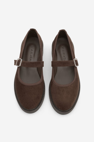 Kadın Loafer Günlük Ayakkabı Norgi - Kahve Süet