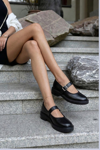 Kadın Loafer Günlük Ayakkabı Norgi - Siyah