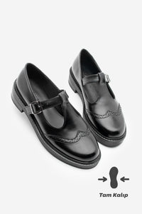Kadın Loafer Günlük Ayakkabı Titra - Siyah