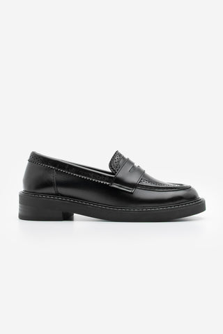Kadın Loafer Günlük Ayakkabı Tornus - Siyah