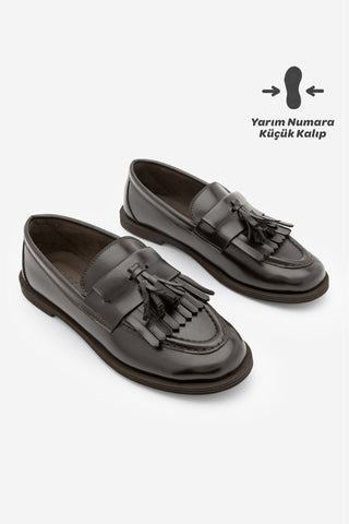 Kadın Loafer Günlük Ayakkabı Petlin - Kahve
