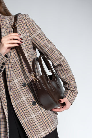 Kadın Omuz Çantası Foren - Kahve