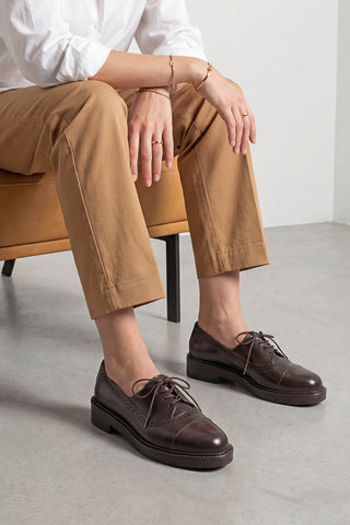 Kadın Oxford Ayakkabı Marvo - Kahve