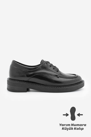 Kadın Oxford Ayakkabı Nesan - Siyah