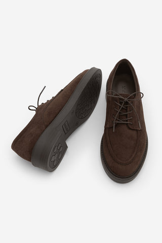 Kadın Oxford Ayakkabı Nesan - Kahve Süet