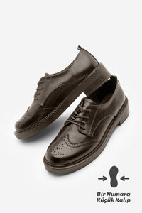Kadın Oxford Ayakkabı Sindo - Kahve