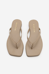 Kadın Parmak Arası Günlük Terlik Nelvin - Vizon