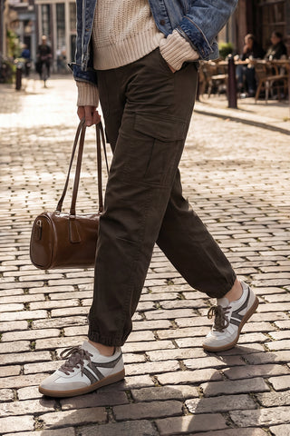 Kadın Sneaker Spor Ayakkabı Forden - Kahve