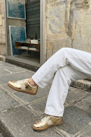 Kadın Sneaker Spor Ayakkabı Penor - Altın