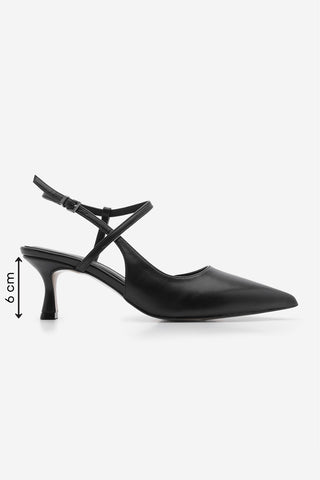 Kadın Stiletto Topuklu Ayakkabı Livam - Siyah