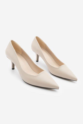 Kadın Stiletto Topuklu Ayakkabı Loresta - Bej