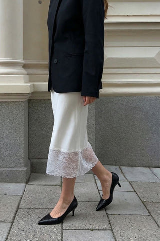 Kadın Stiletto Topuklu Ayakkabı Olfin - Siyah Croco