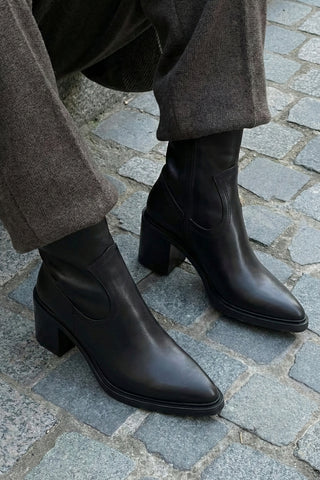 Kadın Topuklu Bot Fortap - Siyah