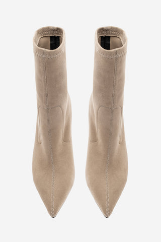 Kadın Streç Topuklu Bot Pesina - Vizon