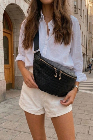 Kadın Uzun Askılı Çapraz Ve Omuz Çantası Nelipa - Siyah