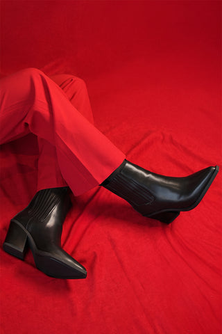 Kadın Western Bot Erbe - Siyah