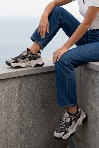 Kadın Sneaker Spor Ayakkabı Edisa - Siyah