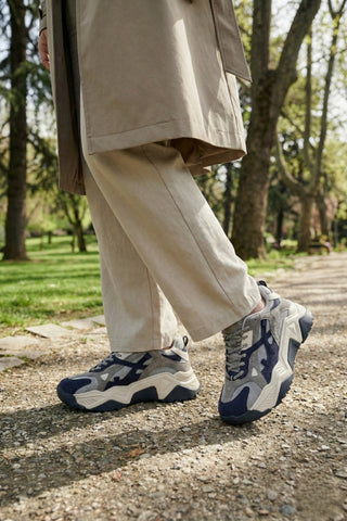 Kadın Sneaker Spor Ayakkabı Edisa - Lacivert